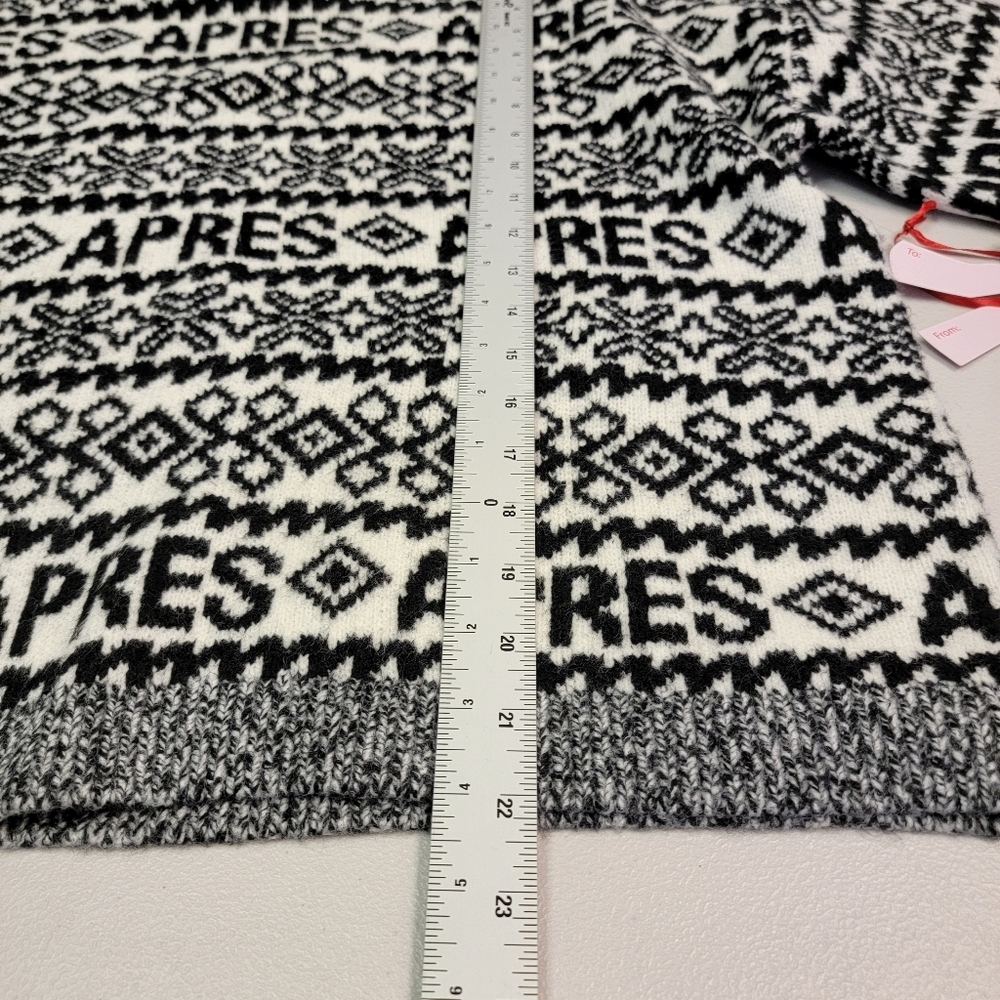 a new day Women's Monochrome Knit Crewneck Pullover Sweater Size XL - Picture 6 of 7